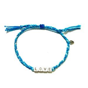 Boho Surfer Beach Letter Bracelet Love Adjustable